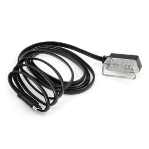 1PC obd2 케이블 미니 usb obdii 2 7 핀 미니 usb 연결 케이블 자동차 hud 헤드 업 디스플레이 hud obd 케이블