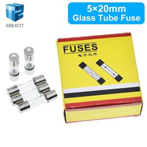 TZT 10PCS 5x20mm 고속 블로우 유리관 퓨즈 0.25A 0.5A 1A 1.5A 2A 2.5A 3A 3.15A 4A 5A 6A 7A 8A 10A 15A 20A 25A 30A 250V 5*20mm