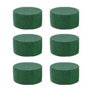 신선한 인공 꽃을위한 6Pcs 꽃 거품 블록 건조 습식 꽃 진흙 꽃꽂이 홈 파티 휴일 장식