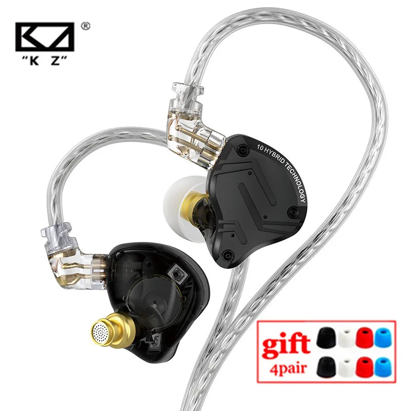 KZ ZS10 Pro X 인이어 유선 이어폰 음악 헤드폰 하이파이 베이스 모니터 이어버드 스포츠 헤드셋 KZ ZSN PRO AS16 PRO AS12 ZSX