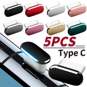 메탈 USB C 먼지 플러그 모바일 폰 타입-C 충전 포트 보호 캡 먼지 플러그 아이폰 15 16 삼성 갤럭시 S25 S24 샤오미용