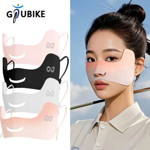 GTUBIKE 여름 아이스 실크 마스크 선스크린 페이스 스카프 솔리드 컬러 선스크린 아이 패치 UV 프로텍션 선스크린 페이스 커버 라이딩