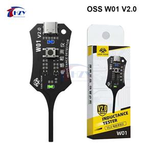 OSS W01 인덕터 감지기 도구 마더보드 코일 테스터 (휴대폰 마더보드 수리용) 전자기 유도 빠른 고장점 확인