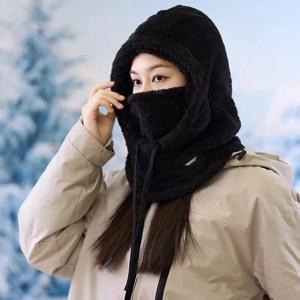 따뜻한 보온 방풍 폴라플리스 발라클라바 조절 가능 스키 오토바이 사이클링 풀페이스 넥 커버 겨울용 마스크