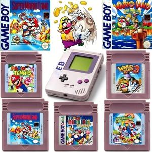 새로운 GBC 16비트 게임 비디오 게임 카트리지 콘솔 16비트 게임 카드 와리오랜드 돈키콩 와리오랜드 2 요시 (GBC/GBA 마리오용)