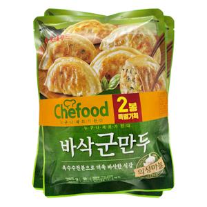롯데푸드 바삭 군만두 385g+385g