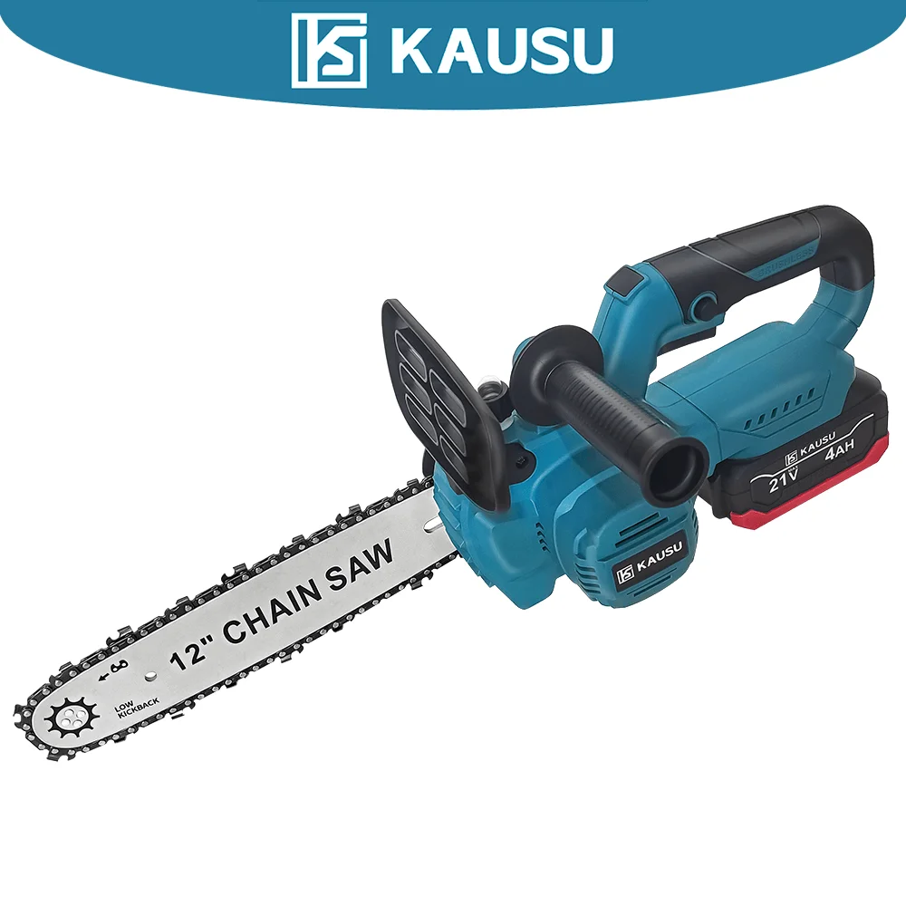 12 인치 브러시리스 전기 전기 톱 21V 무선 충전식 정원 절단 로깅 기계 Makita 18V 배터리 용 전동 공구
