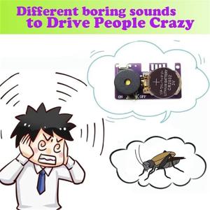 크리켓 소음 발생기 장난 숨겨진 장난 여러 개월 동안 경고음이 울립니다. 새로운 소음 전쟁 크리켓 소음 발생기 사무실 홈용 장난