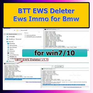 Bmw IMMOFF BTT EWS 1.1 Deleter 도구 진단 자동 ECU 수리 ecu 자동차 전원 MS41 MS42 MS43 MS45 ME17/MED17/MEV17 용 자동차 수리