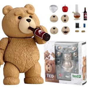 테드2 피규어 BJD 테드 테디베어 액션 피규어 어메이징 야마구치 레볼텍 No.006 테디 브릭 피규어 GK 영화 모델 인형 장난감 선물
