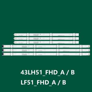 COB 43LF51 FHD Rev02 A/B-TYPE HC430DUN-ABVX1 43LH510V 43LH510N 43LH516A 43LH573T 43LH575V-ZD 43LJ5100 43LF510A-TA용 LED 스트립