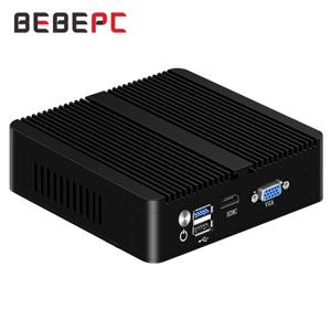 BEBEPC 미니 PC 인텔 셀러론 N2830 X30-4LAN 8G DDR3 128G SSD 윈도우10 지원