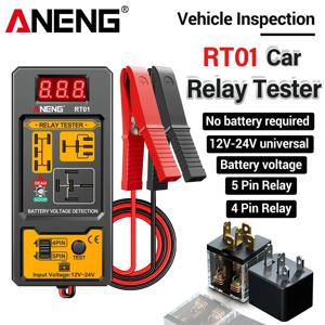 ANENG LED 표시등 릴레이 진단 범용 자동차 릴레이 테스터 전압 테스터 RT01 11-25V 배터리 체커 자동차용