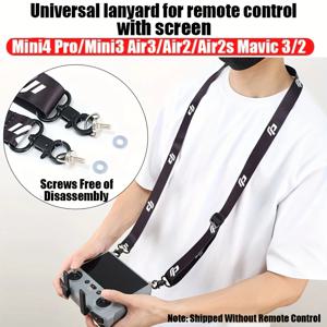 DJI RC & RC 2 & RC Pro 컨트롤러용 랜야드, DJI Mini 4 Pro 랜야드 RC 넥 스트랩, DJI Mini 3 Pro/Mavic 3/Air2 호환