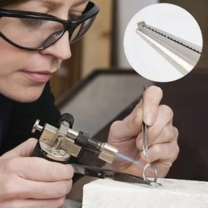 은납땜 와이어 및 시트 (보석 제작 DIY 반지 팔찌 수리 다온도용) - 전문가용 간편 사용 납땜 공예 키트