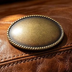 남성용 레트로 타원형 DIY 디자인 벨트 버클 드롭쉬핑 유행하는 수제 스타일 (벨트 폭 4cm)
