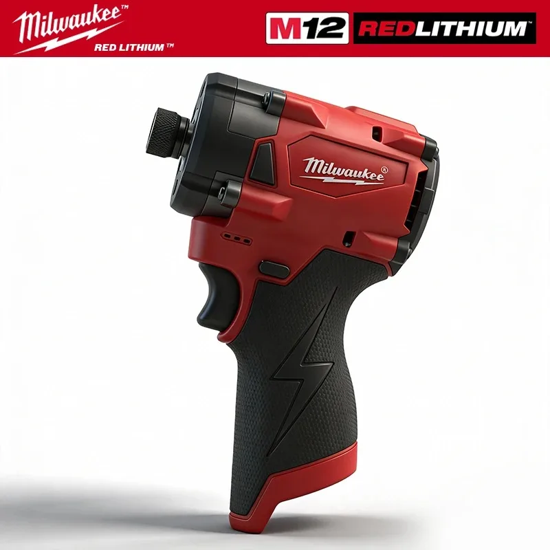 밀워키 M12 브러시리스 임팩트 드라이버 3000RPM 4400IPM 12V 무선 스크류드라이버 1/4인치 육각 공구(배터리 제외)