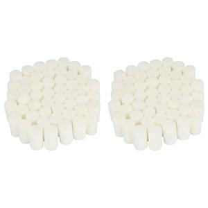 LIKE WISH 100Pcs 고압 펌프 필터 요소 구성 요소 섬유 면 필터 30Mpa 공기 압축기 부품