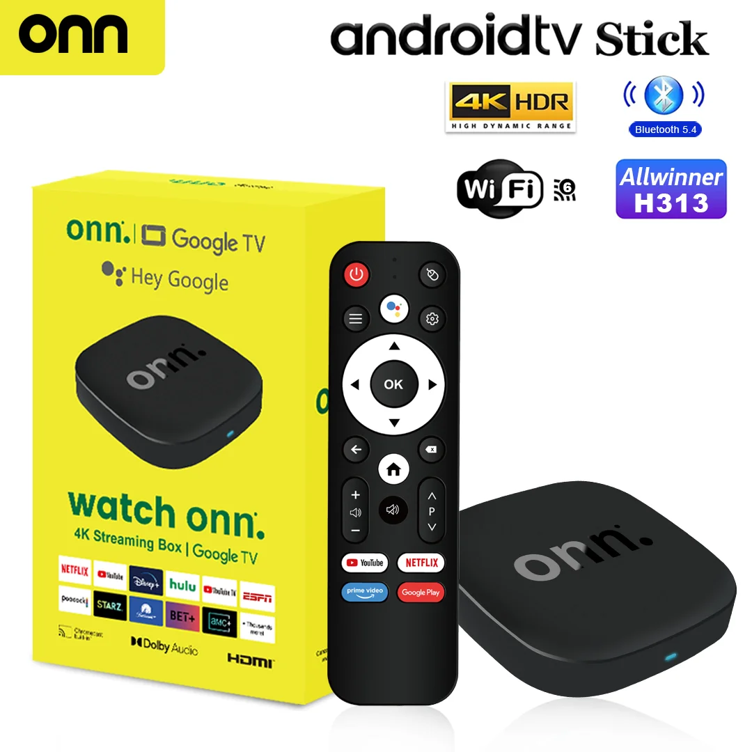 온 4K 안드로이드 13 스마트 TV 박스 4K 쿼드 코어 셋톱 박스 5G 연결 8GB 128G 음성 리모컨 스트리밍 미디어 플레이어