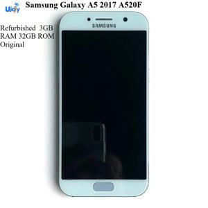 리퍼비시폰 삼성 갤럭시 A5 2017 A520F 4G 휴대폰 싱글심 5.2인치 3GB 램 32GB 롬 오리지널 핸드폰 안드로이드