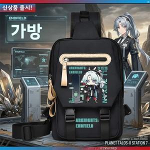 십대를 위한 캐주얼 옥스퍼드 천 크로스백 이모티콘 팩 여행용 가슴가방 싱글 숄더 사선 레저 스타일 프린트
