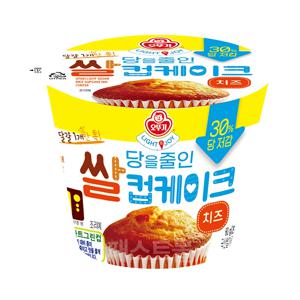 오뚜기 LIGHT&JOY 당을줄인 쌀컵케이크 치즈 60g