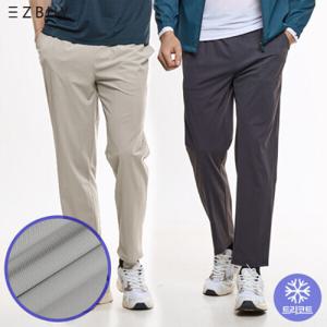 아이스버킷 기능성 트리코트 소재 스판 밴딩 바지 (HU21LP050M)A1/스포츠/추리닝