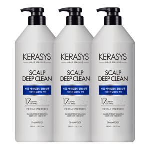케라시스 두피클리닉 스칼프 샴푸/컨디셔너 5종 980ml 3개