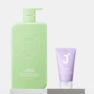 제이숲 카밍세라 청소년 샴푸 약산성 1000ml + 실크케라틴 워터팩2X 30g