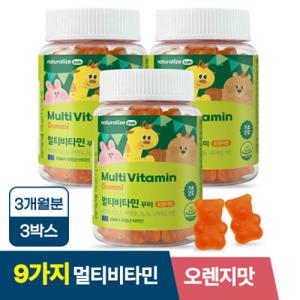 키즈 멀티비타민 꾸미 츄어블 어린이 젤리 종합 비타민 C 아기 구미 3박스