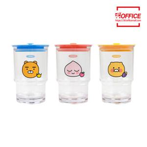 카카오프렌즈 실리콘캡 텀블러(라이언/어피치/춘식이)