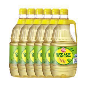 (12%결제할인)오뚜기 식초 1.8L(양조) x 6개