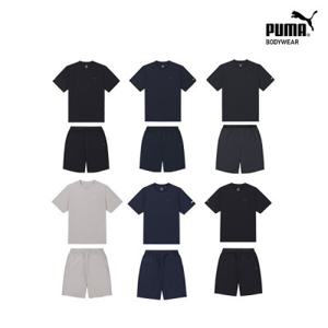 푸마 우븐 패브릭 반팔+반바지 세트 남녀 택1