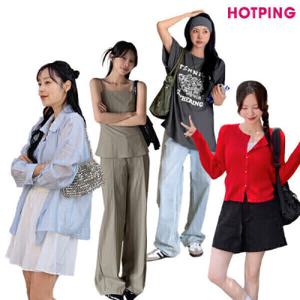 (핫핑) 44~110/여름 베스트/자켓/셔츠/원피스/반팔/나시/가디건/여름니트/하의/팬츠/반바지/치마/빅사이즈