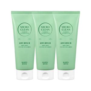 해피바스 마이크로미셀라 솝베리 모이스춰 클렌징 폼150g 3개