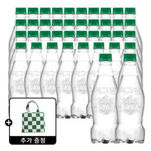 씨그램 무라벨 450ml 플레인 20페트 + 레몬 20페트 (총 40페트) +(증정) 씨그램 미니에코백