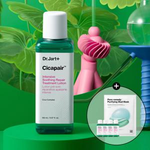 닥터자르트 시카페어 인텐시브 수딩 리페어 트리트먼트 로션 150ml (+15mlx4+머드 마스크 1매)