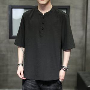 남자 여름 생활한복 개량 한복 냉장고 상의 계량 법복 반팔