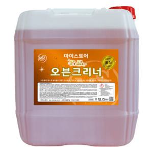 마이스토어 명품오븐크리너(골드) 18.75리터 찌든때 기름때 렌지후드 불판 석쇠 찌든기름때 제거