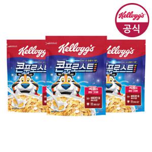 시리얼 콘푸로스트 600g x 3개 + 쿠키앤크림 30g