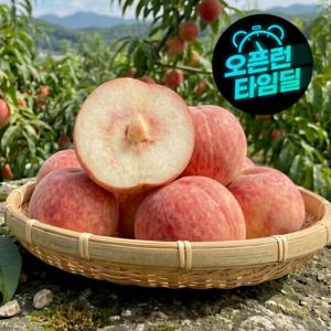 딱복 아삭하고 달콤한 딱딱이 백도 복숭아 3kg (15-18과)