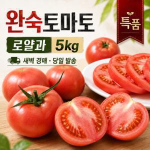 국내산 경북산 새벽 경매 완숙토마토 로얄과(중과) 5kg