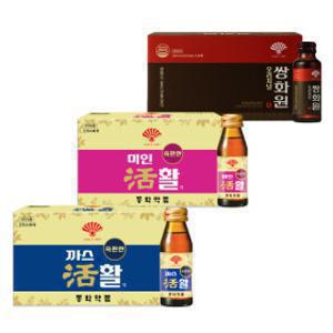 (옵션선택) 동화약품 부채표 까스활/미인활/쌍화원 75ml 20개