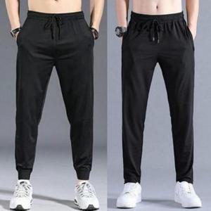 남성 냉장고 여름 쿨링 쿨 바지 일자 조거 팬츠 남자 밴딩 매쉬 스판 아이스 트레이닝 시원한 작업복