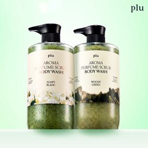 플루 [1+ 1] 아로마 퍼퓸 스크럽 바디워시 1000ml (3향 택2)