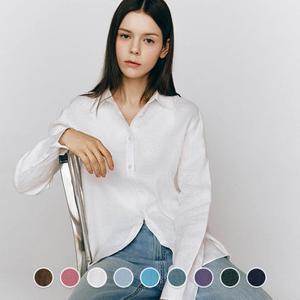 [지오다노/본사] 345518 여 린넨셔츠