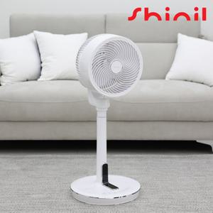 [입체회전과 강력한 모터로 빠른 공기순환] 신일 입체회전 BLDC 저소음 써큘레이터 SIF-R09DWH / 화이트
