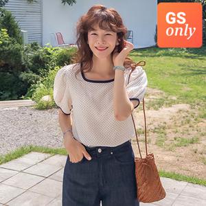 [GS단독-리린][LABEL] 살랑살랑 은은한 링클도트 신축티