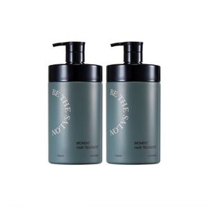 [비더살롱] 대용량 극손상 모먼트 트리트먼트 1000ml x 2개