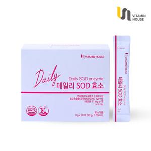 비타민하우스 데일리 SOD 효소 30포 1박스(1개월분)